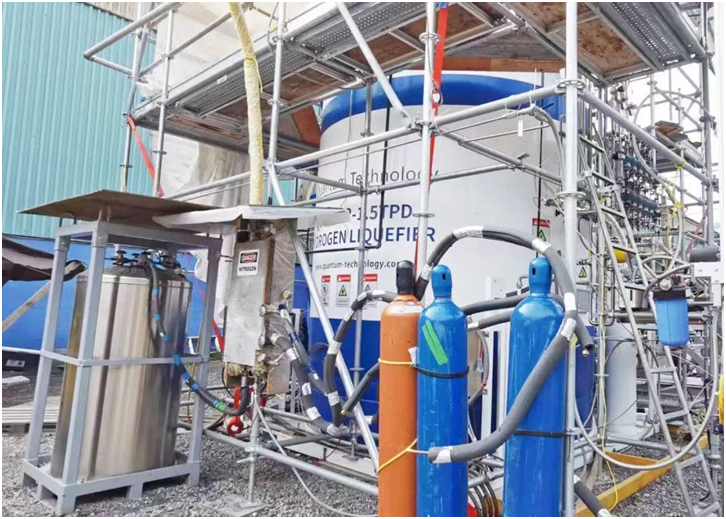 China-made hydrogen liquefaction plant goes overseas(图1)