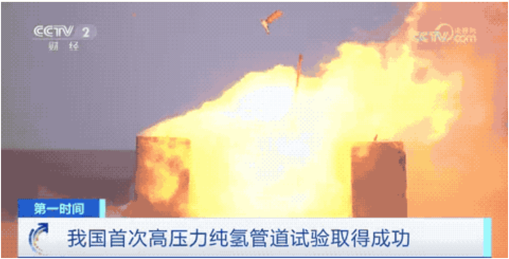 Chinas First High-Pressure Pure Hydrogen Pipeline Test Succeeds(图1)