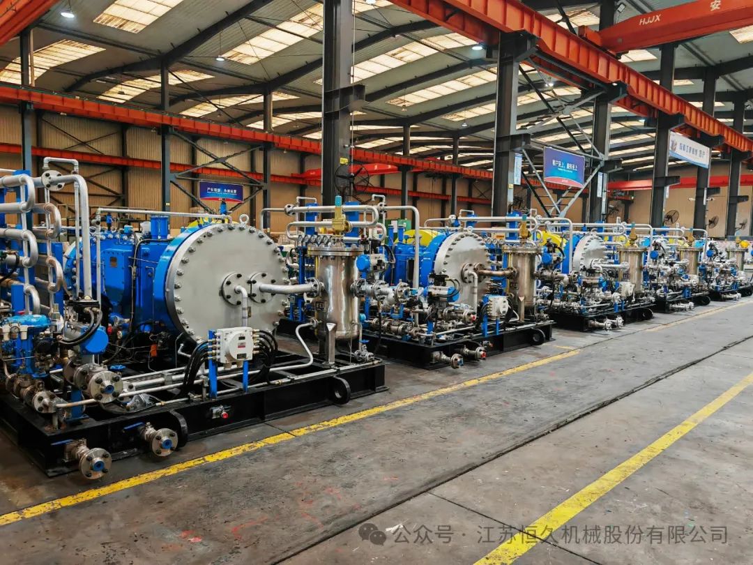 展商—恒久机械成功交付7台VDF隔膜压缩机 助推氟化工企业高端产业链升级(图1)