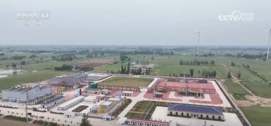 我国最大的地下储气库群再扩容，为华北地区及黄河流域季节调峰、应急供气提供保障(图2)