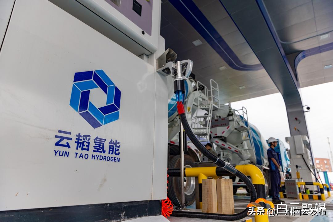 刷新单日最高加氢量！华南地区首座“4台8注”加氢站在白云落成(图3)
